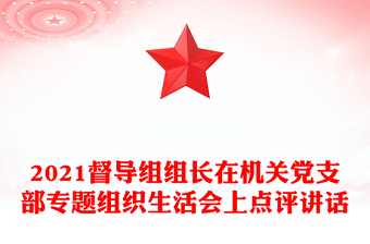 2024支部双述双评点评稿ppt