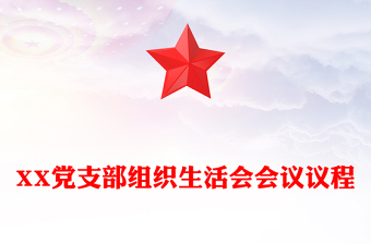 学校党支部会议ppt