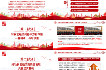 2025民营企业座谈PPT简约精美新时代新征程民营经济发展前景广阔大有可为课件