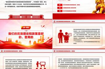 2025全面贯彻新时代党的民族理论和民族政策PPT微党课