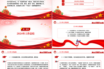 妇联工作总结PPT简约精美工作总结计划动态模板