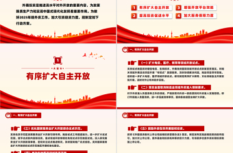 2025年稳外资行动方案PPT优质简约推进高水平对外开放专题课件