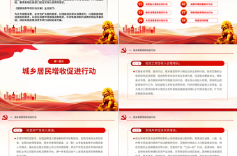 简洁风《提振消费专项行动方案》PPT政策法规专题课件