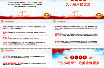 2025九小场所消防安全PPT全国安全生产月宣讲课件