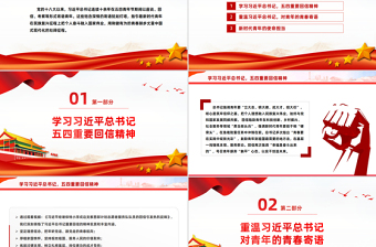 2025新时代青年学习总书记重要回信精神PPT党课下载
