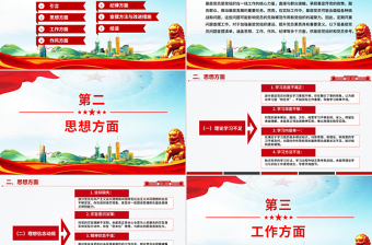 精品基层党员问题查摆清单PPT党员个人对照检查课件下载