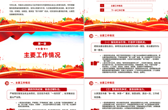 市委办公室上半年党建工作总结PPT模板