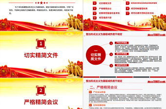 2025整治形式主义为基层减负若干规定PPT课件下载