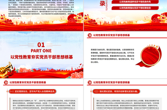 2025加强党性教育锤炼党员干部党性修养PPT党课课件