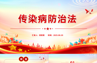 2025《中华人民共和国传染病防治法》PPT课件