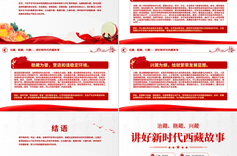 2025治藏稳藏兴藏PPT讲好新时代西藏故事微党课课件