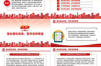 坚定信念砥砺前行PPT党员思想教育党课下载