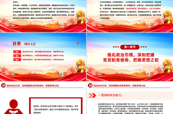 2025强化政治担当提升履职能力PPT以实干实绩推动高质量发展课件