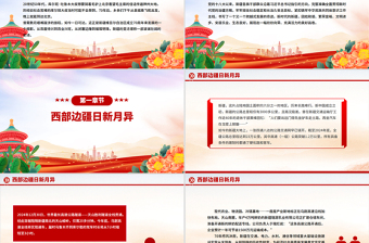 精美大气新疆维吾尔自治区成立70周年PPT课件下载