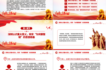 精美大气农村基层党组织党课PPT锻造坚强战斗堡垒引领乡村全面振兴课件